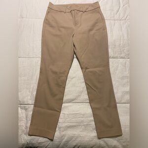 Old Navy Women’s High Rise Pixie Skinny Tan Dress Pants Size 10